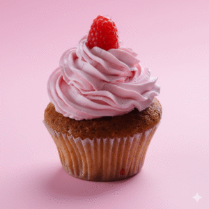 Cupcake Framboise – Gourmandise Fruitée et Légère